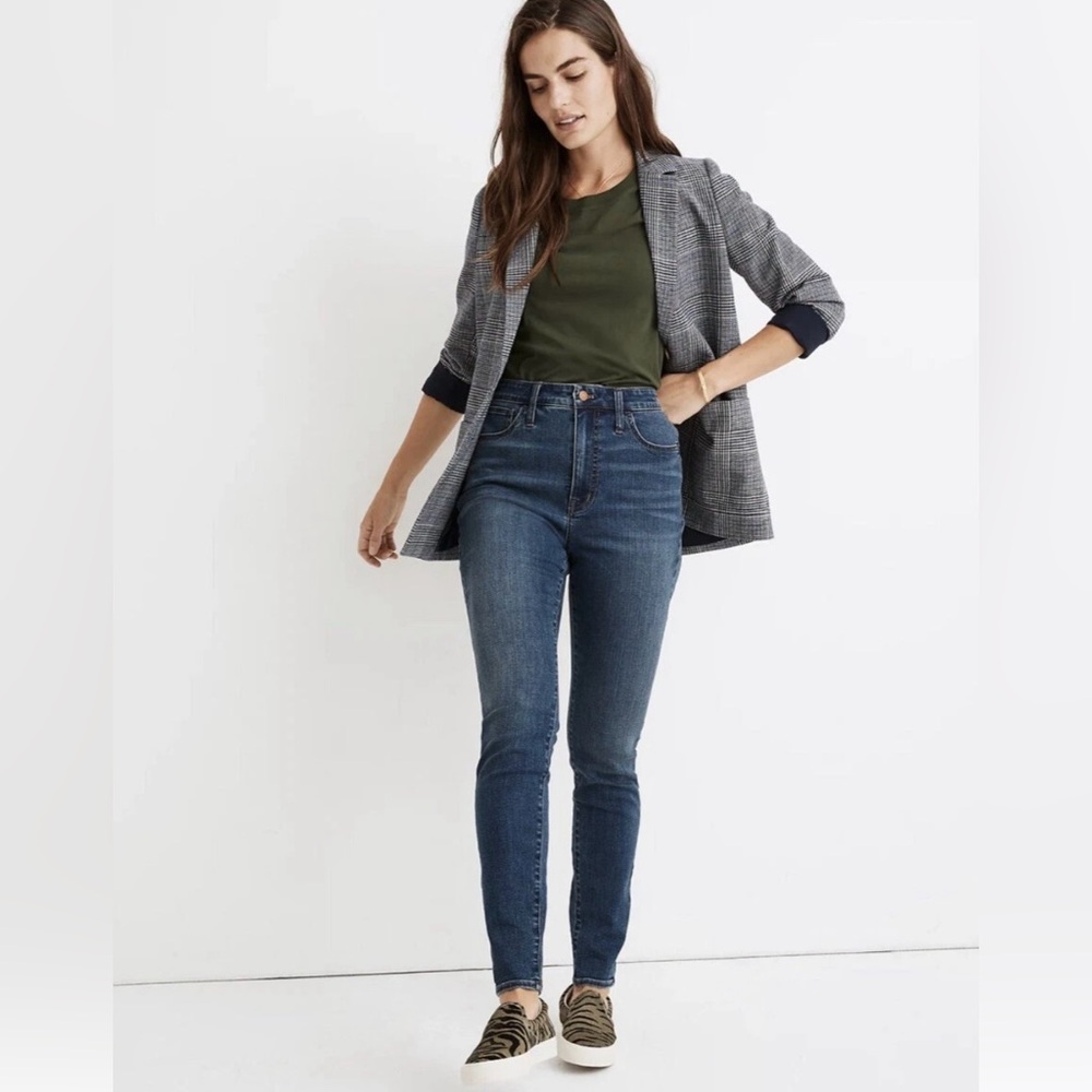 Madewell curvy roadtripper Women's Blue Jeans